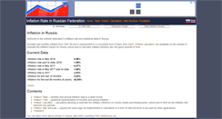 Desktop Screenshot of inflationinrussia.com